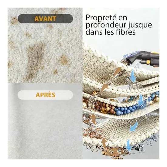 Autre vue : Aspirateur injecteur à cuve Vacmaster 3-en-1 1200 W