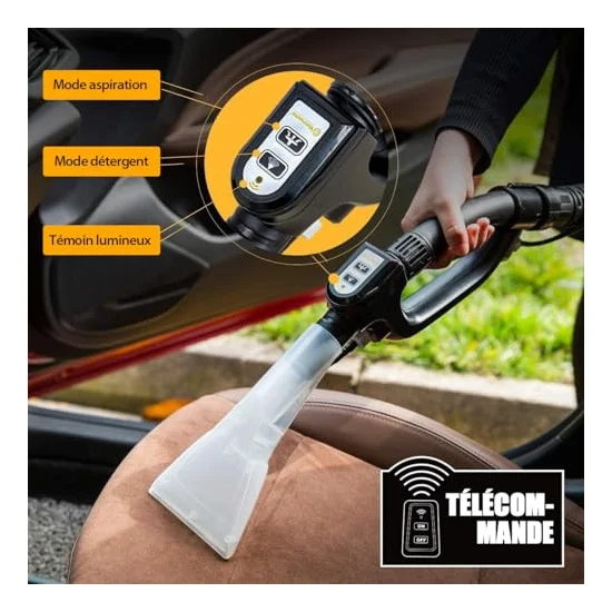 Autre vue : Aspirateur injecteur à cuve Vacmaster 3-en-1 1300 W 30 L