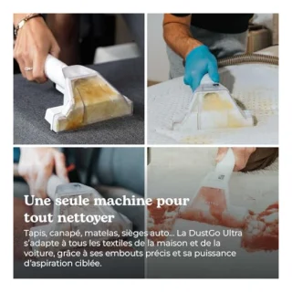 Shampouineuse DustGo Ultra, vue 2