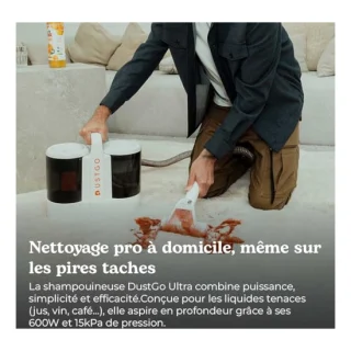 Shampouineuse DustGo Ultra, vue 3