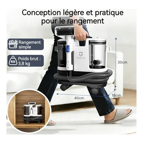 Autre vue : Détacheur portable Greenote GCV02