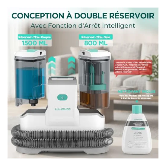 Autre vue : Détacheur portable Haushof HH25082A sans fil