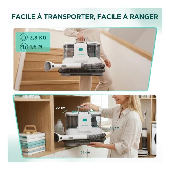 Autre vue : Détacheur portable Haushof HH25082A sans fil