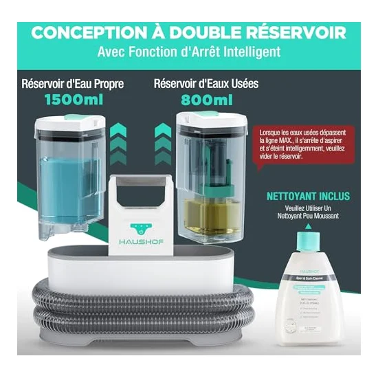Autre vue : Détacheur portable Haushof StainZapper Air