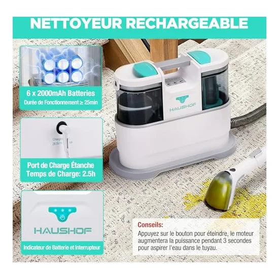Autre vue : Détacheur portable Haushof StainZapper Air