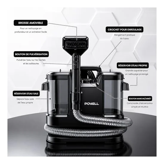Autre vue : Détacheur portable Powell SpotCleaner304