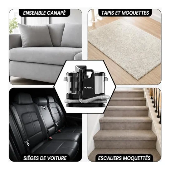 Autre vue : Détacheur portable Powell SpotCleaner304