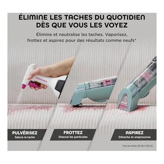 Autre vue : Détacheur portable Shark StainForce