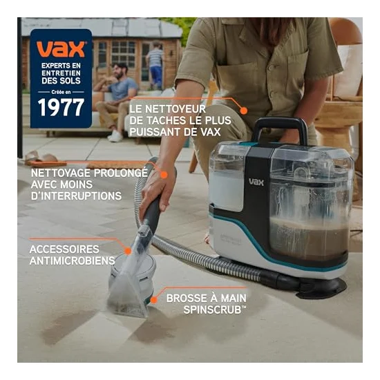 Autre vue : Détacheur portable Vax SpotWash Max Pet-Design
