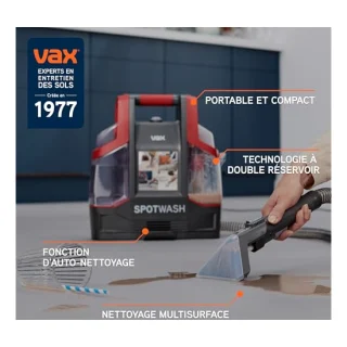 Shampouineuse Vax SpotWash, vue 2