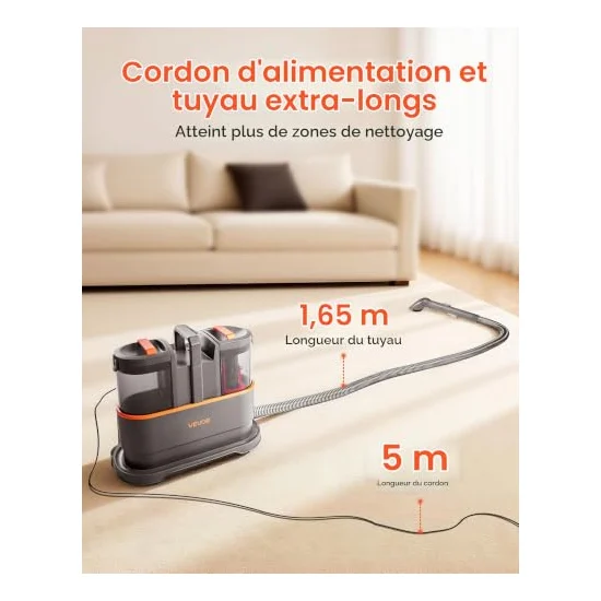 Autre vue : Détacheur portable VEVOR CX002C