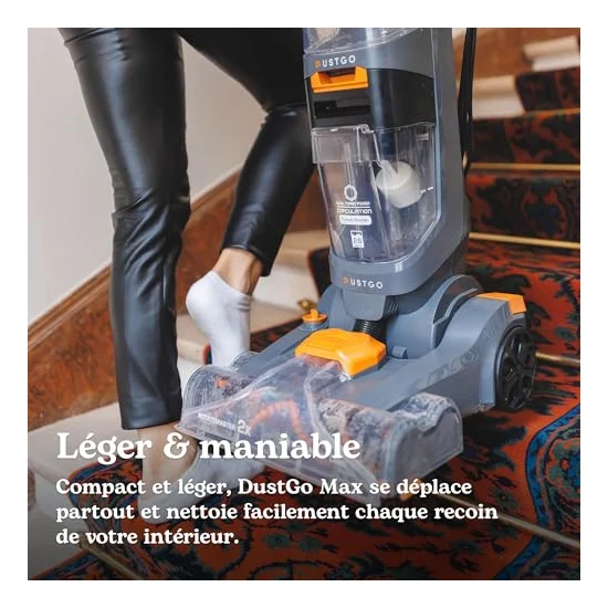 Autre vue : Shampouineuse verticale DustGo Max